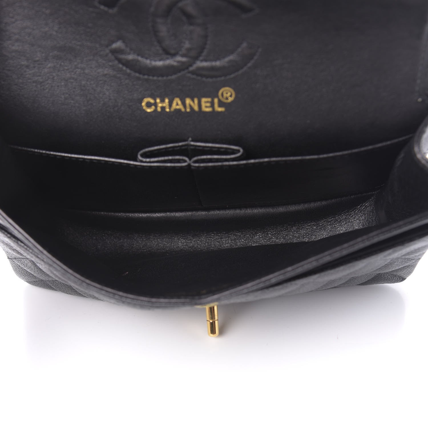Chanel Caviar Quilted Small Double Flap Black 5 of 11