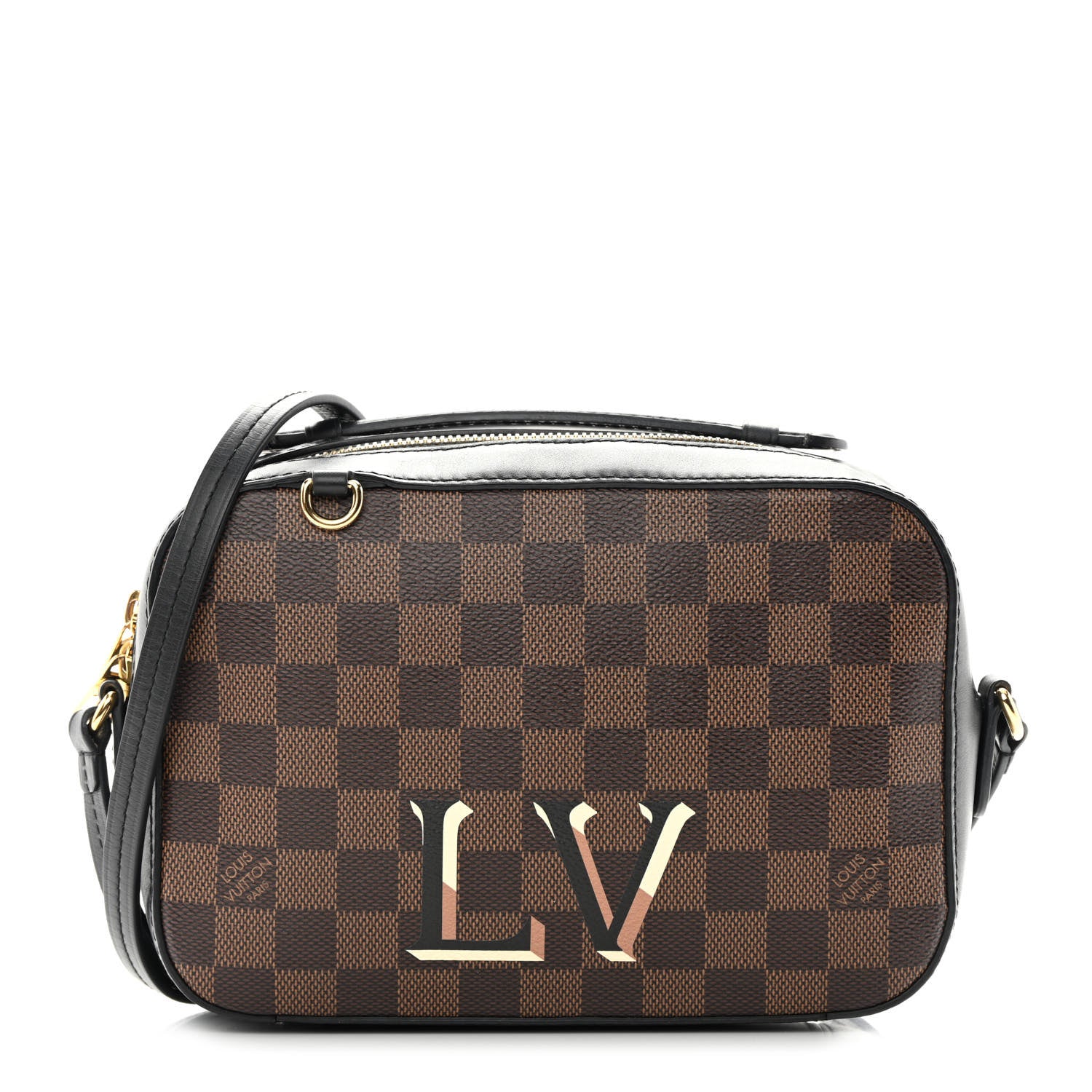 Louis Vuitton Damier Ebene Santa Monica Black 1 of 12