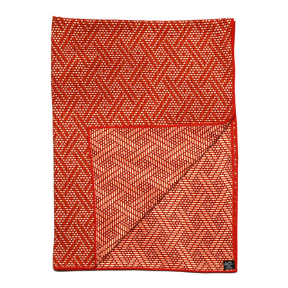 Hermes Cashmere Woven Suede Goatskin Pique-Nique Blanket 2 of 4