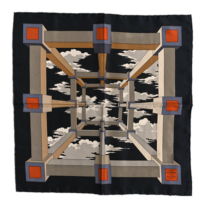 Hermes Silk Perspective II Cassandre Scarf 45 1 of 3