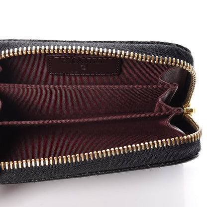 Chanel Caviar Quilted Zip Coin Purse Black 5 of 10