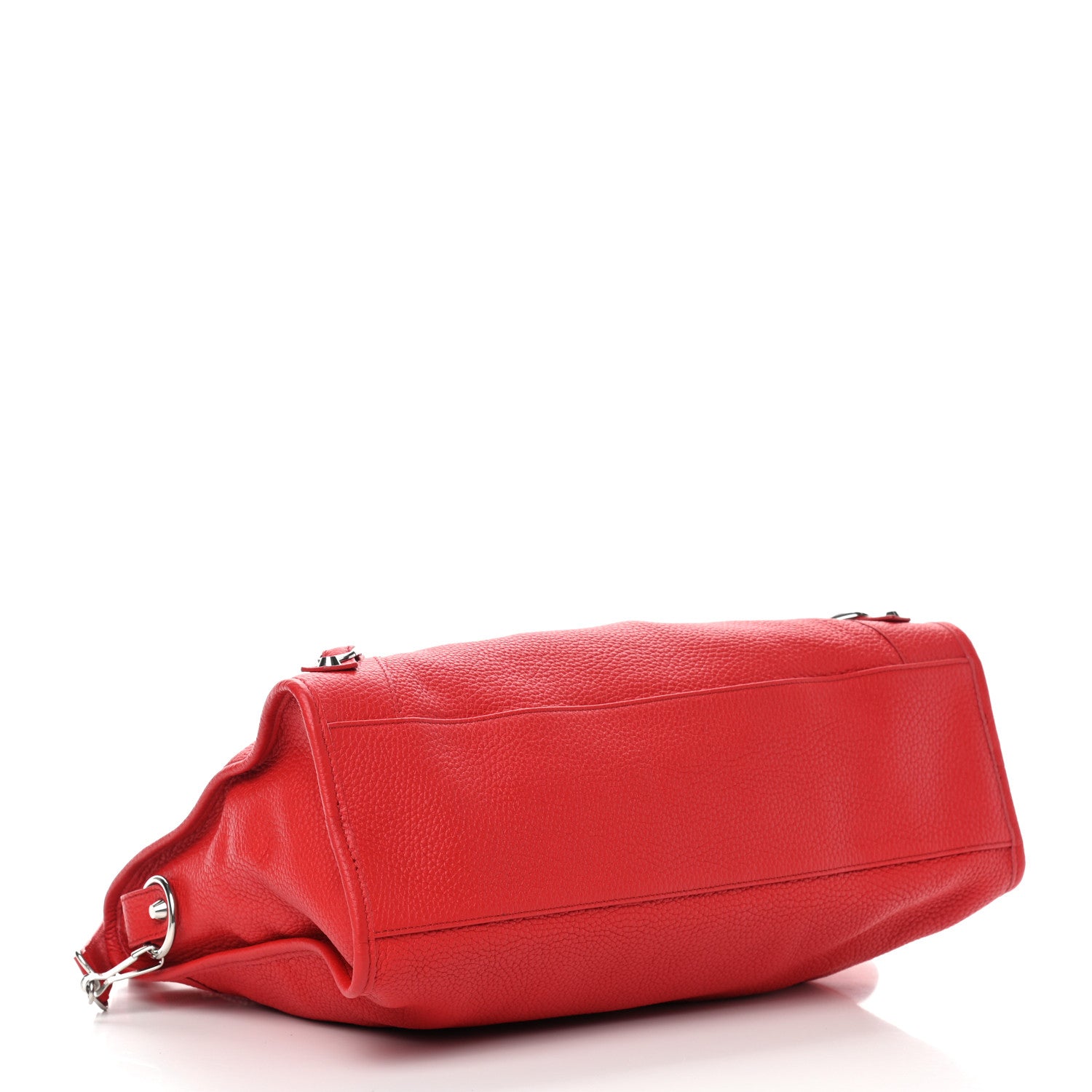 Balenciaga Vibrato Calfskin Classic Silver Hardware City Rouge Cerise 3 of 8