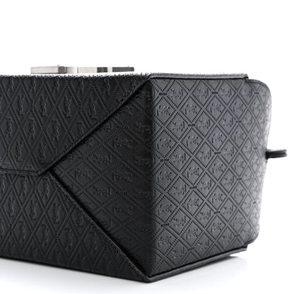 Saint Laurent Calfskin Monogram Take Away Box Black 10 of 10