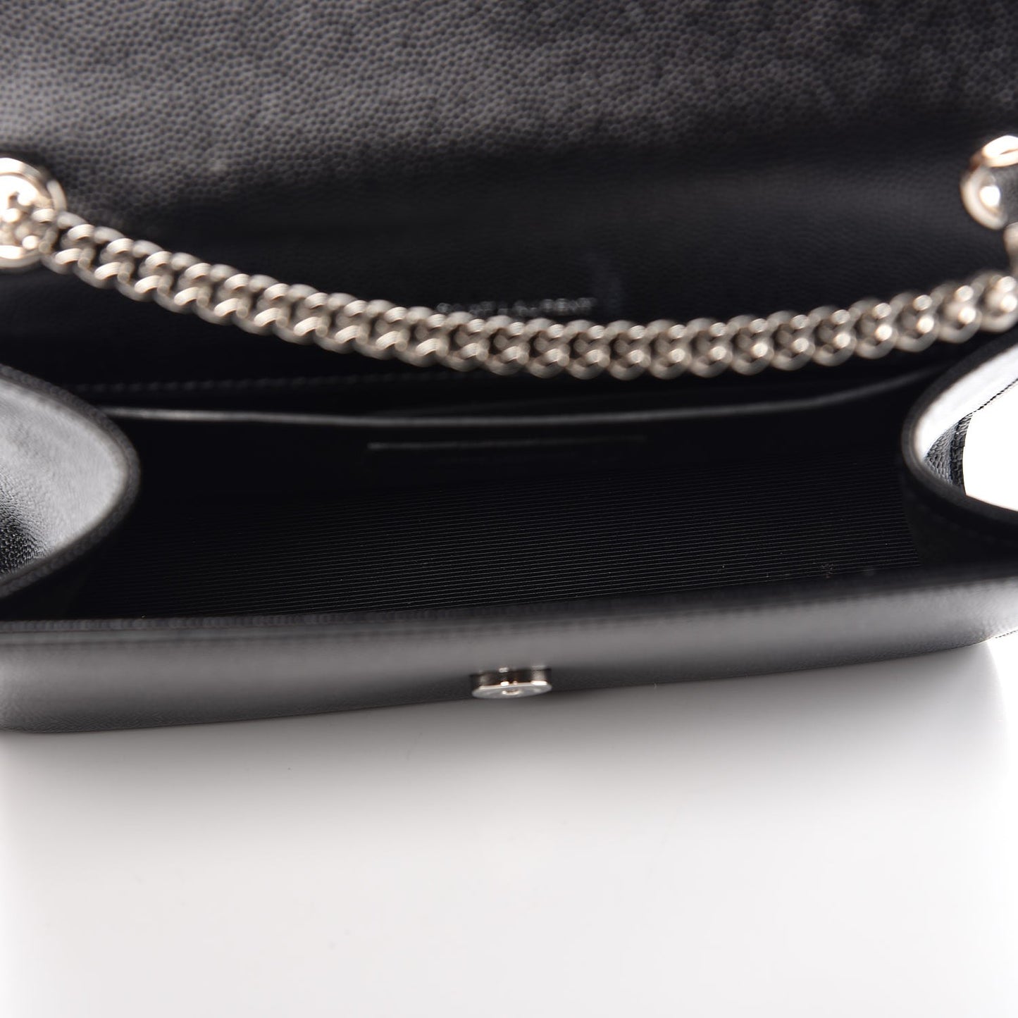 Grain De Poudre Small Monogram Kate Satchel Black