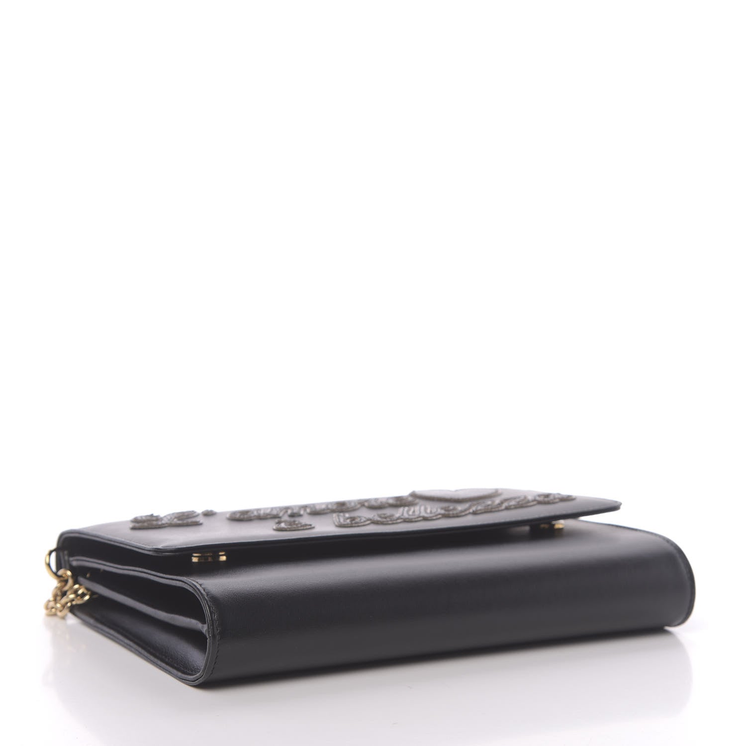 Dolce & Gabbana L'Amore Bellezza Chain Wallet Black 4 of 10