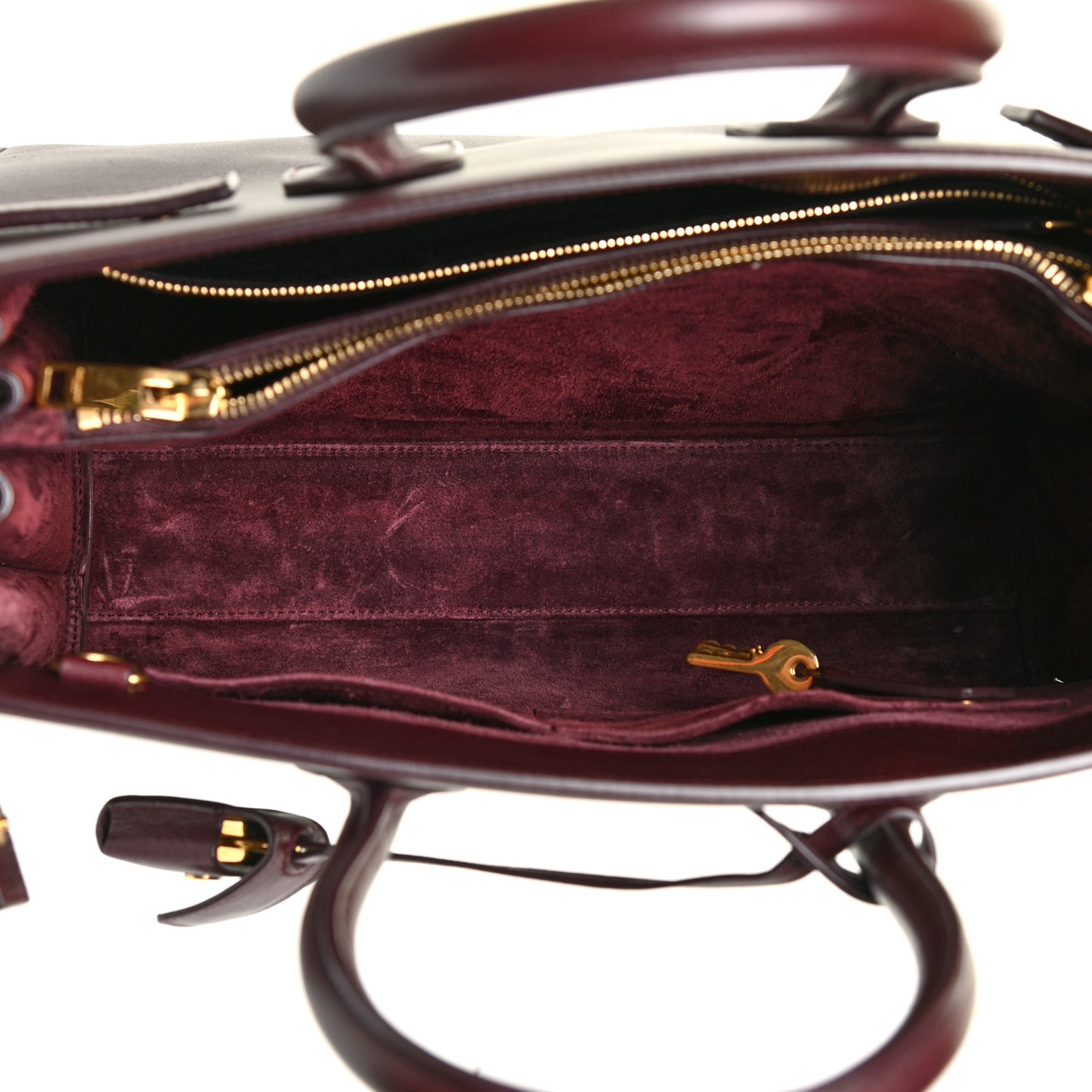 Calfskin Small Sac De Jour Amarena