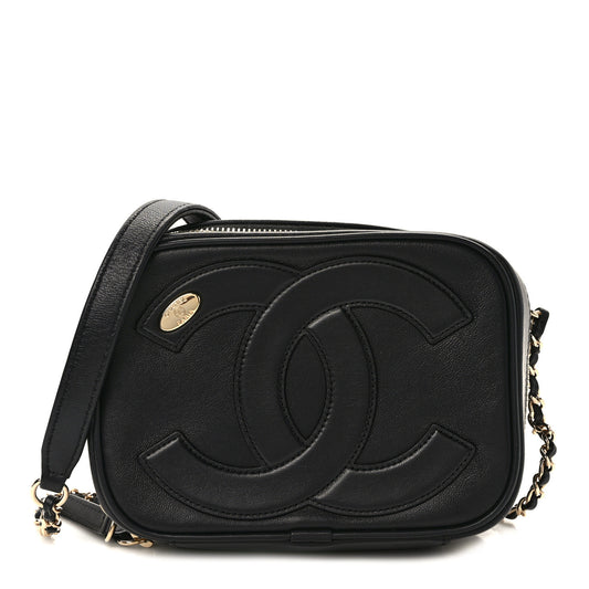 Lambskin CC Mania Camera Case Black