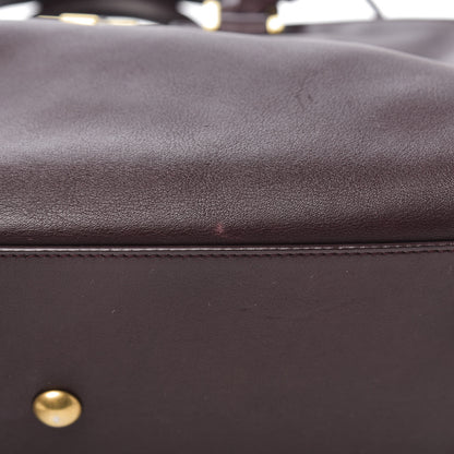 Saint Laurent Calfskin Small Classic Y Cabas Bordeaux 11 of 15