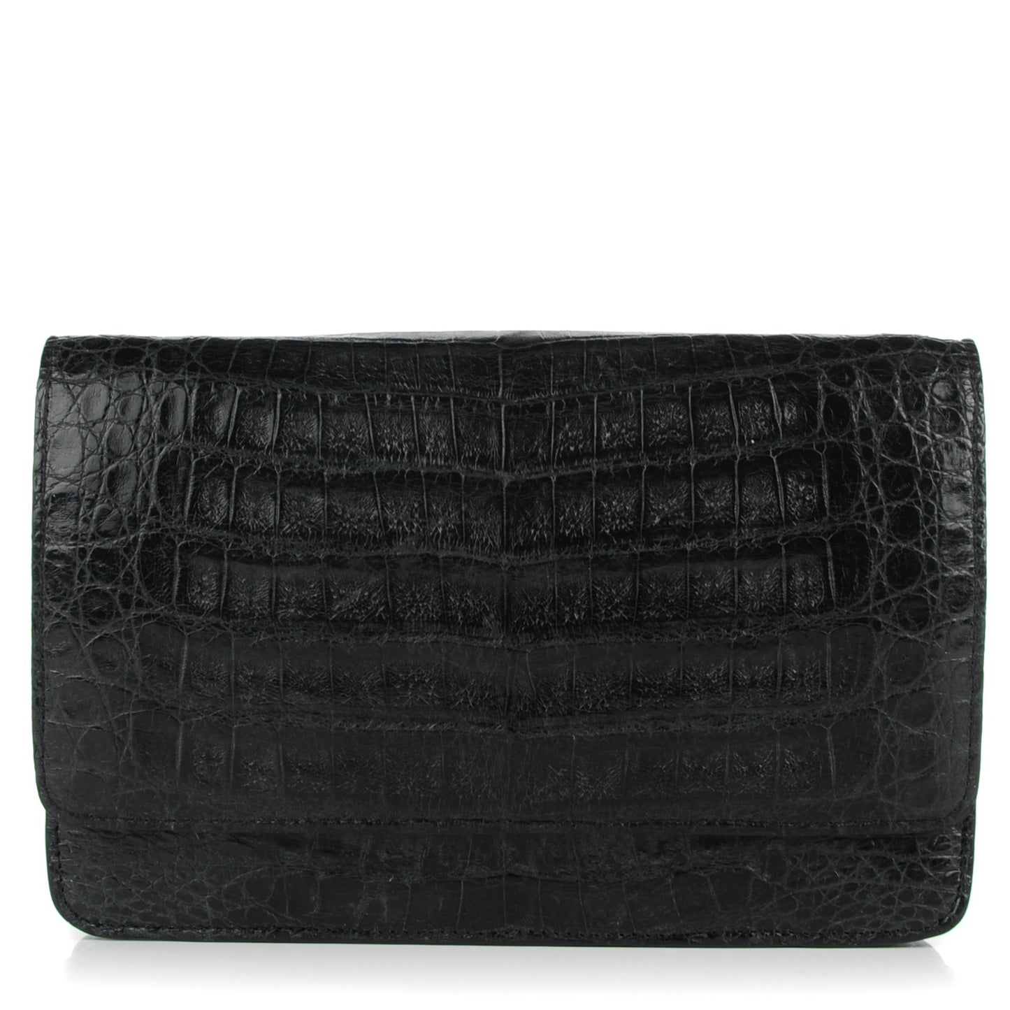 Crocodile Wallet On Chain Black