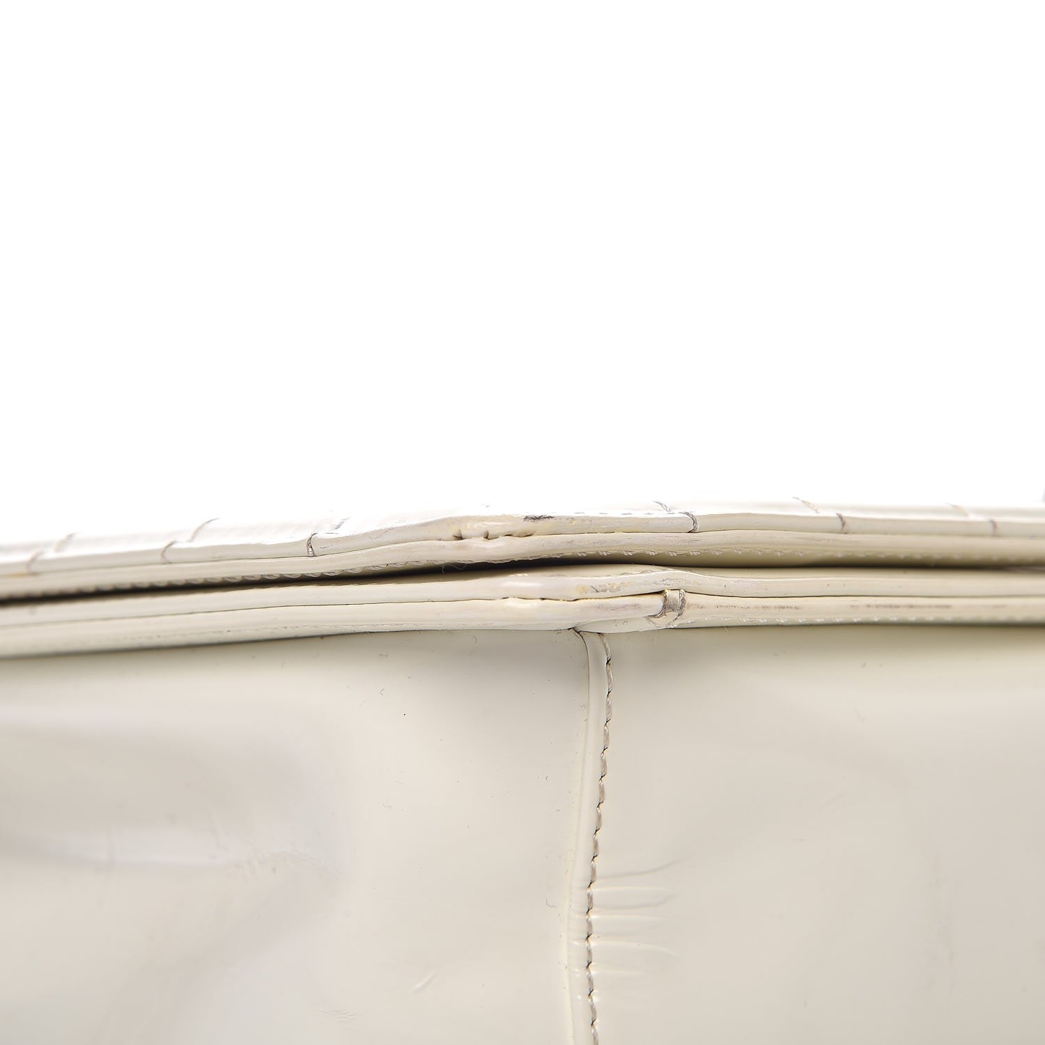 Chanel Glazed Calfskin Large Boy Flap White 13 of 14
