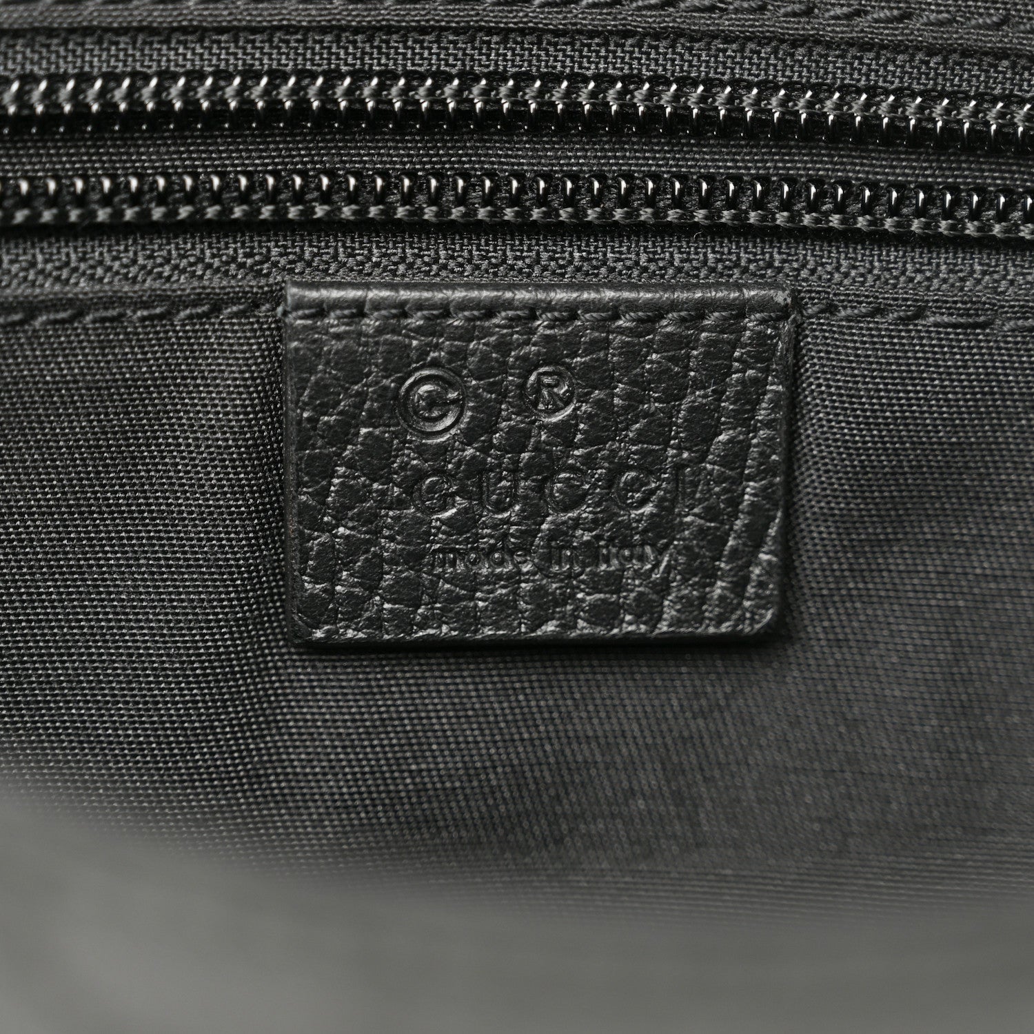 Gucci Nylon Monogram Waist Belt Bag  Black 6 of 10