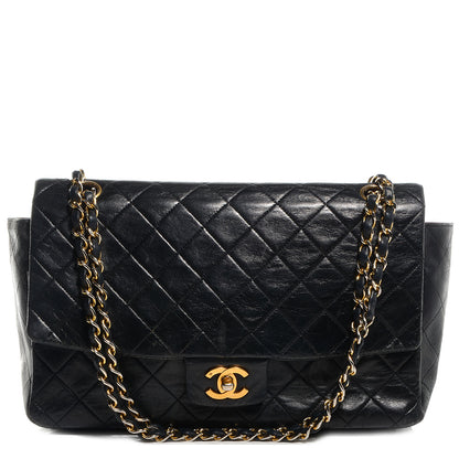 Chanel Lambskin Jumbo Single Flap Black 1 of 9
