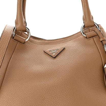Prada Vitello Daino Shopping Tote Sesamo 6 of 9