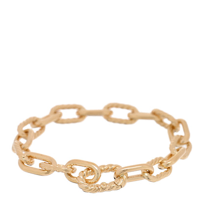 David Yurman 18K Yellow Gold 8.5mm Madison Classic Chain Bracelet 2 of 4
