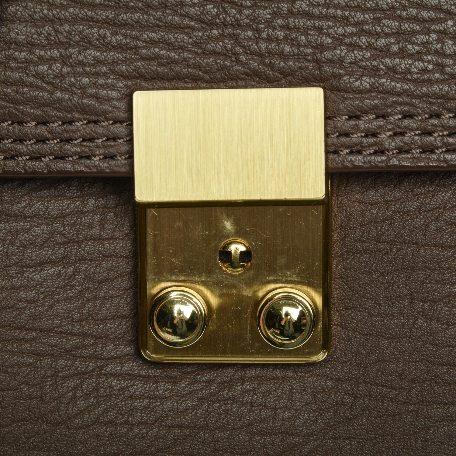 3.1 Phillip Lim 3.1 Textured Calfskin Medium Pashli Satchel Taupe 6 of 8