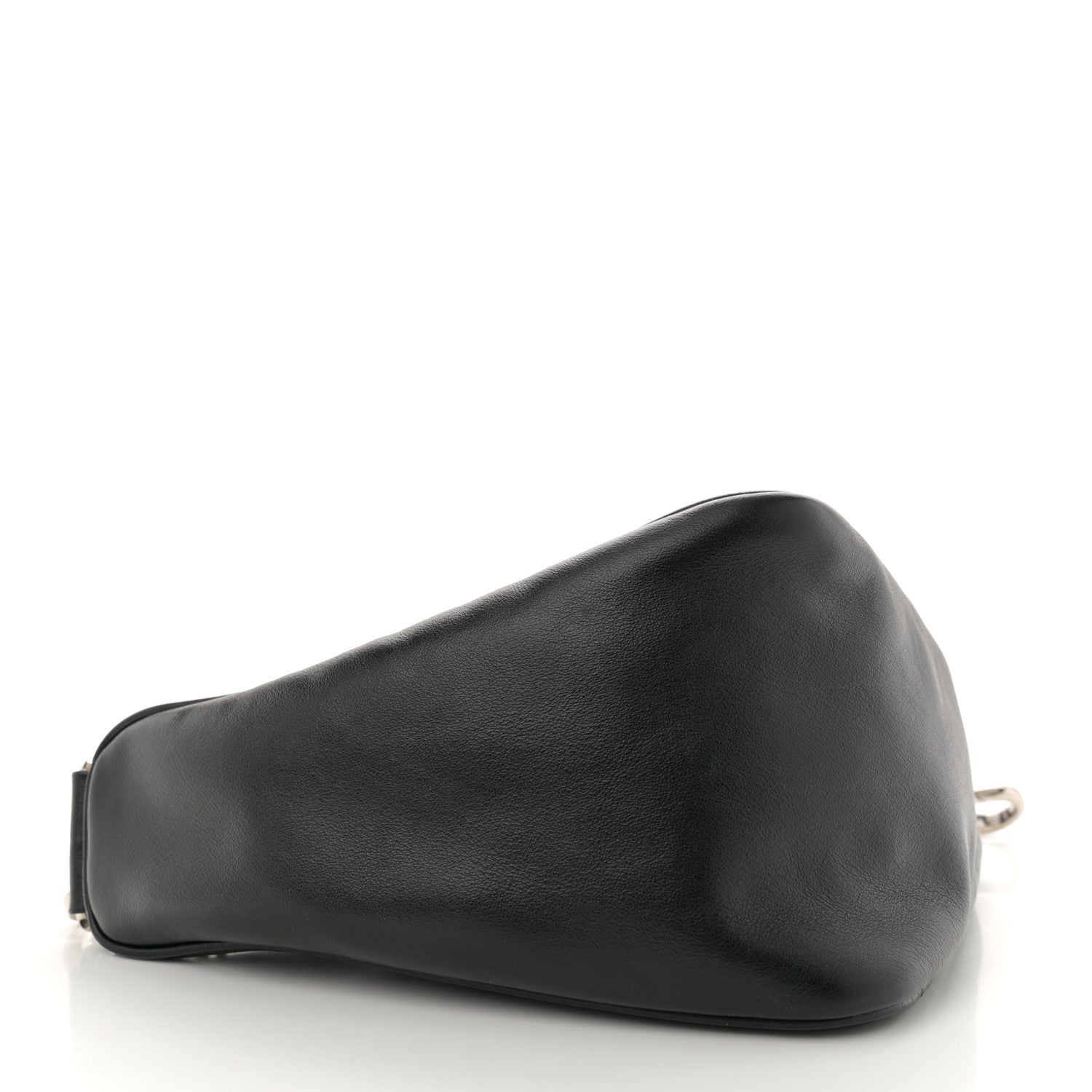 Prada Grace Lux Triangle Shoulder Bag Black 4 of 10
