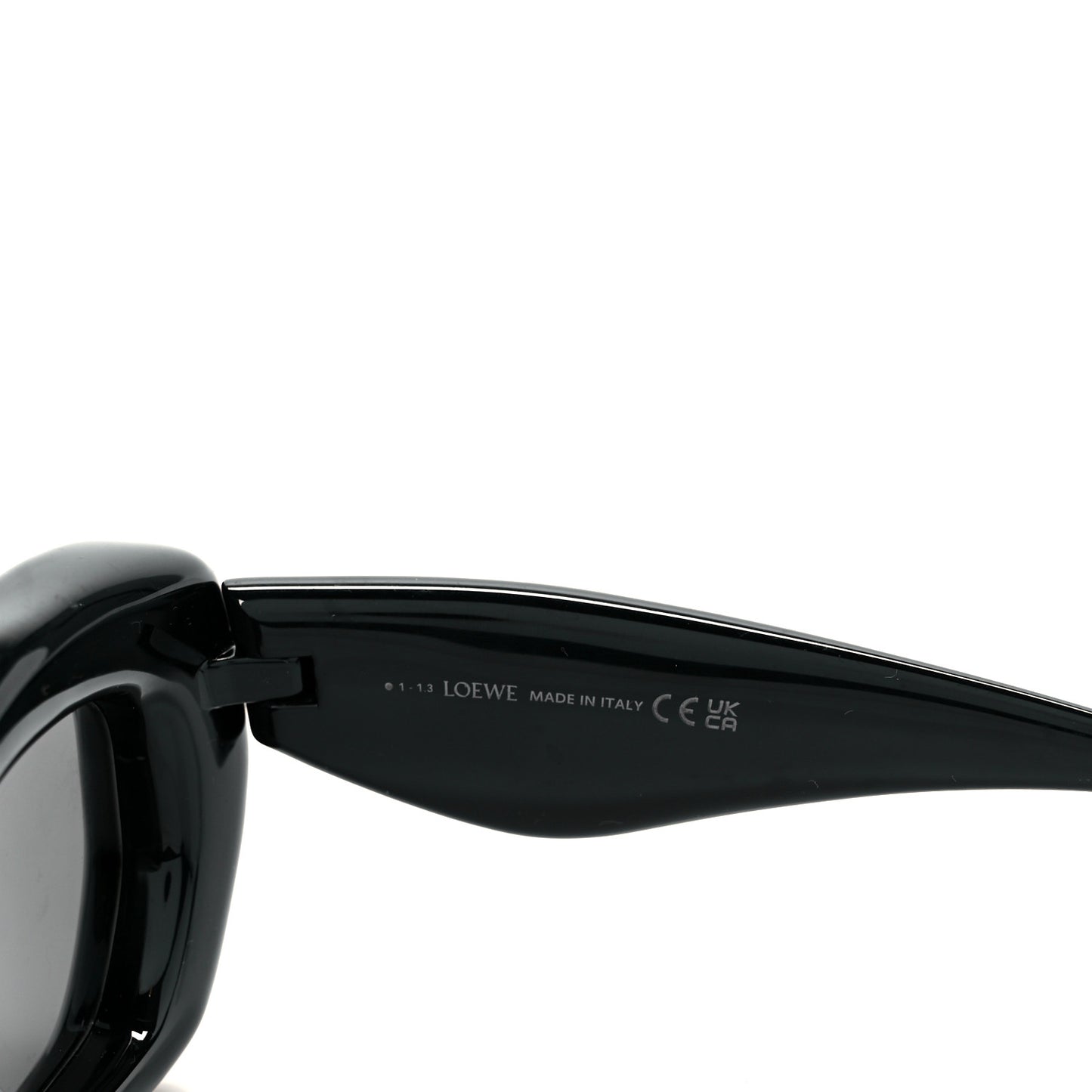 Acetate Inflated Sunglasses LW40117l Black