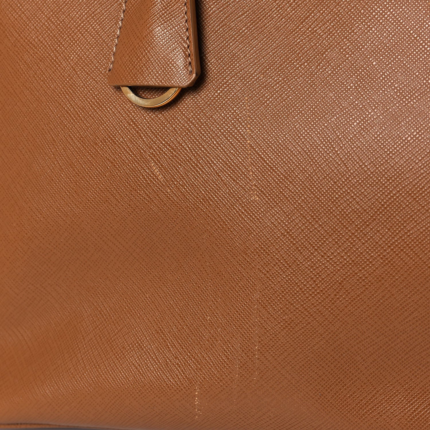 Prada Saffiano Lux Extra Large Galleria Double Zip Tote Caramel 13 of 16