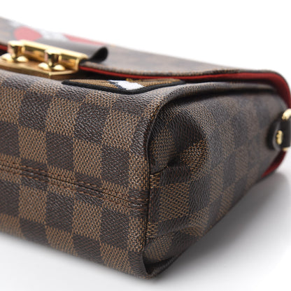 Louis Vuitton Damier Ebene Patches Croisette 6 of 10