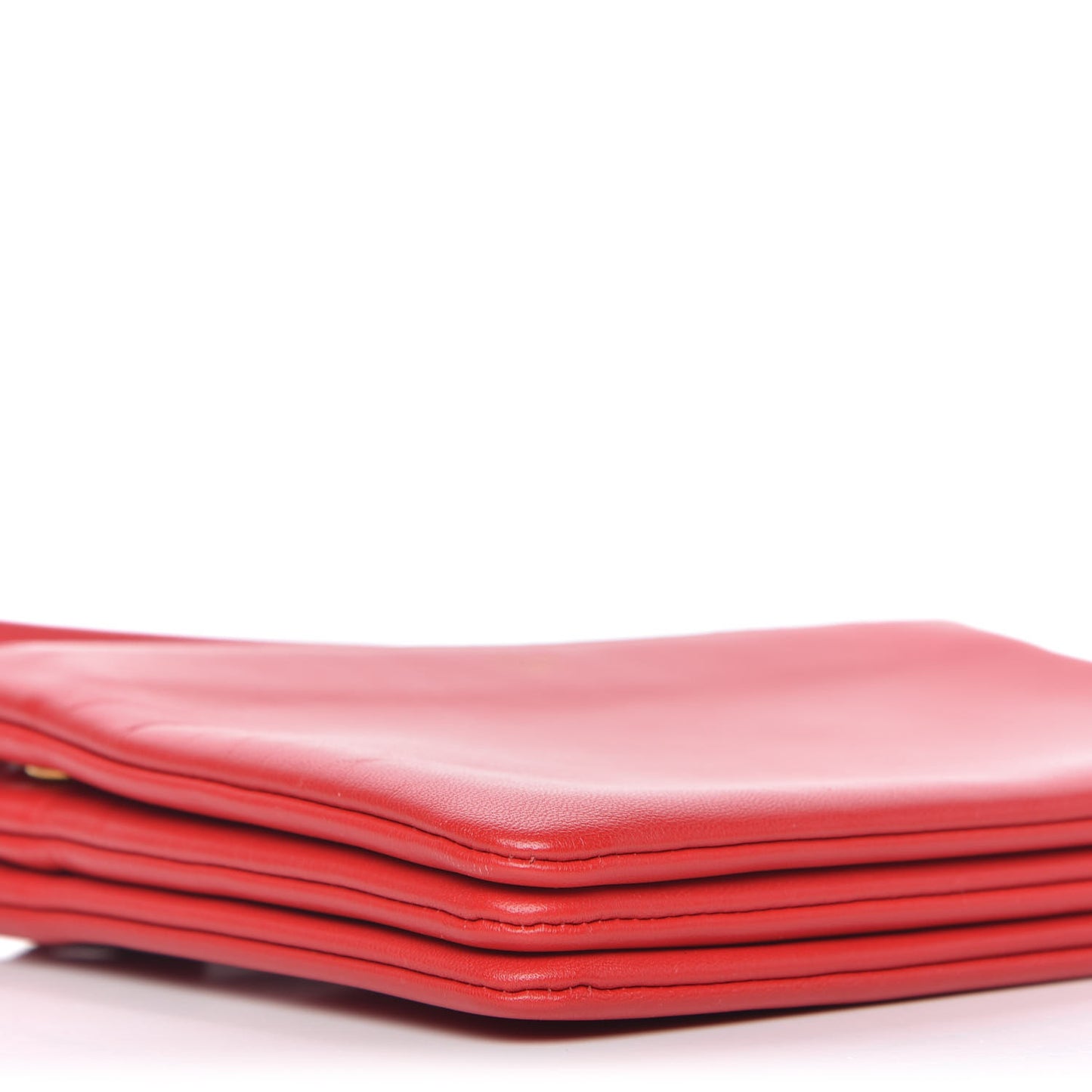 Lambskin Small Trio Crossbody Bag Red