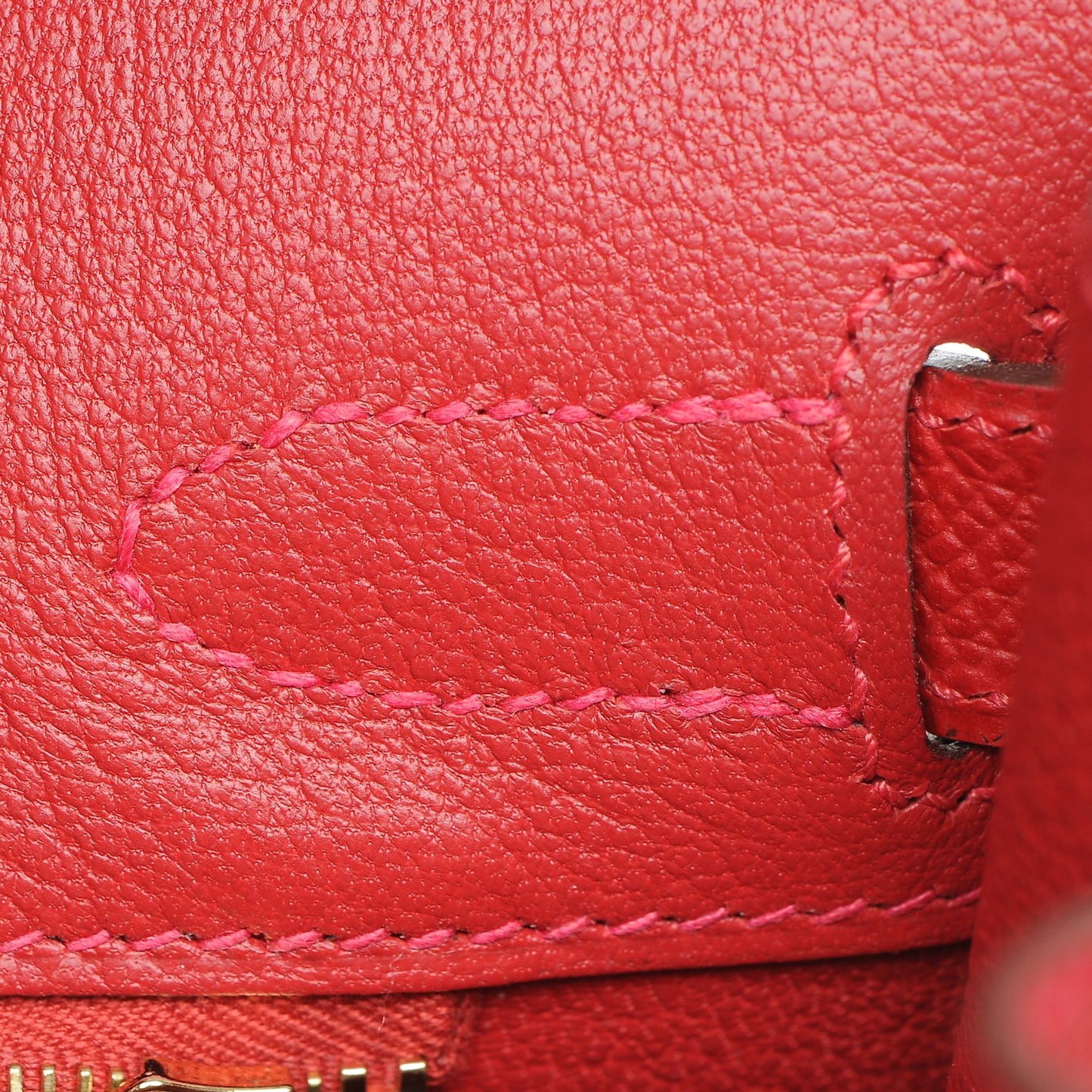Epsom Birkin 30 Rouge Casaque