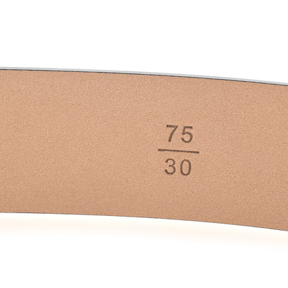 Chanel Calfskin Belt 75 30 Black 6 of 6