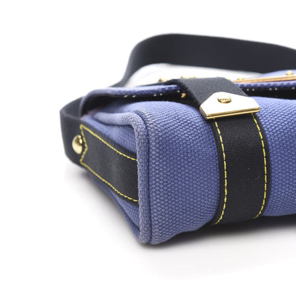 Louis Vuitton Toile Antigua Sac Rabat Blue 10 of 13