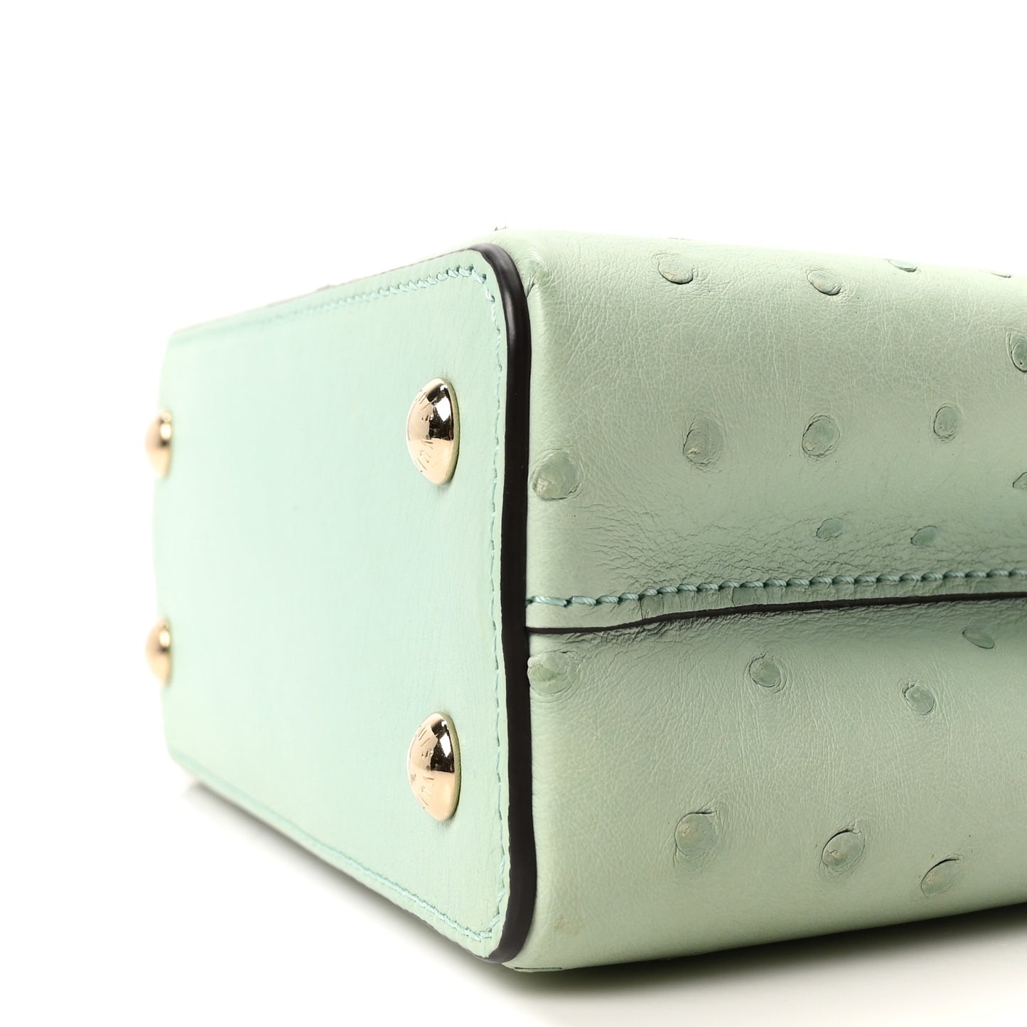 Ostrich Capucines Mini Vert Celadon