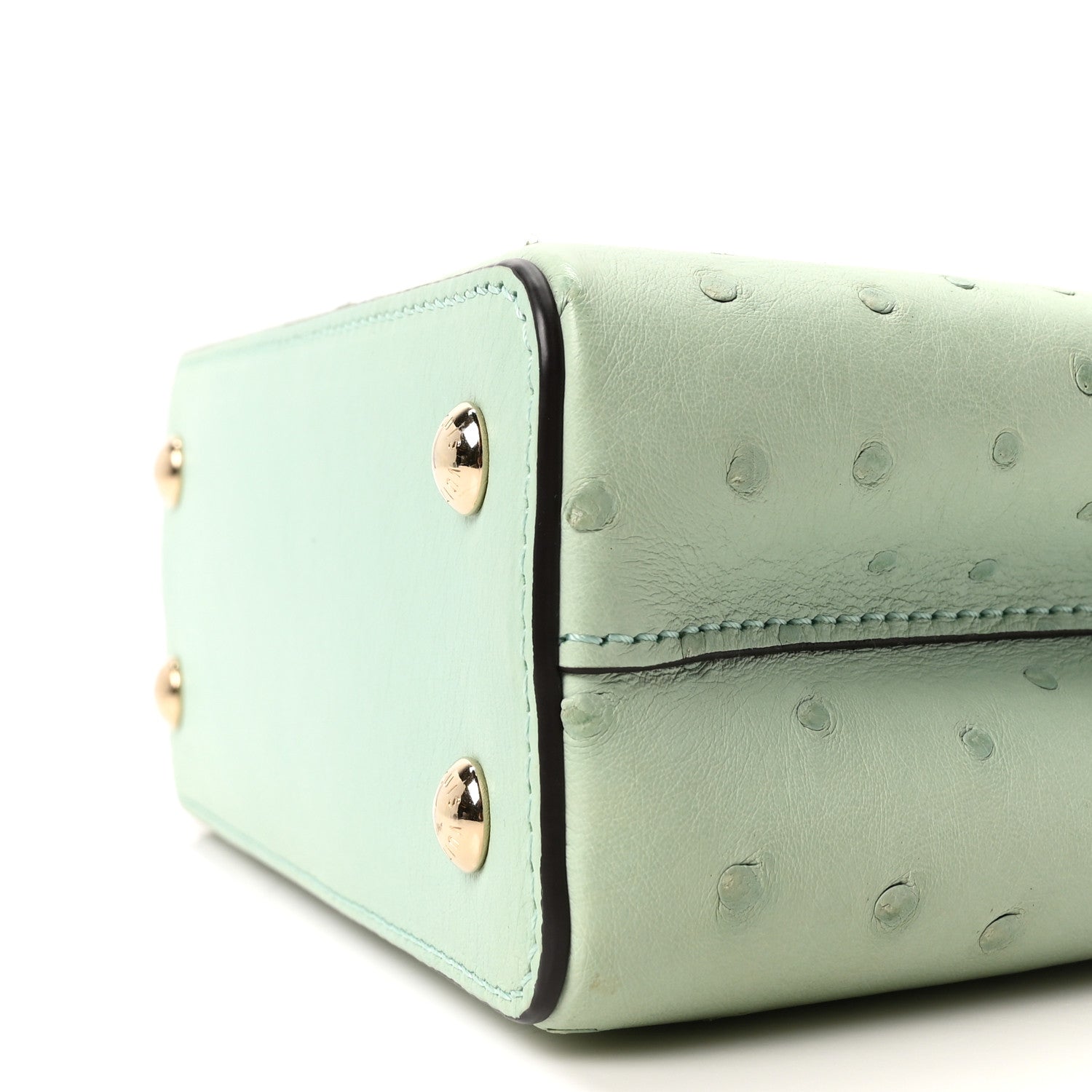 Louis Vuitton Ostrich Capucines Mini Vert Celadon 9 of 10