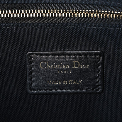 Christian Dior Calfskin Zodiac Toile De Jouy Medium Book Tote With Strap Latte 6 of 10