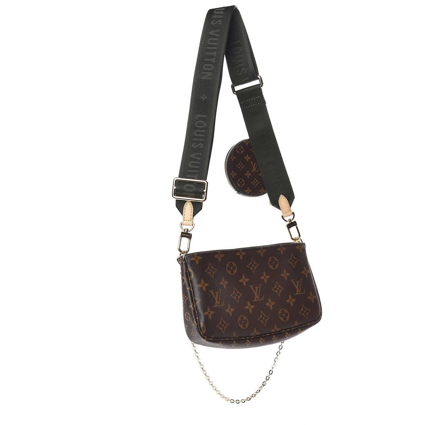 Monogram Multi Pochette Accessories Kaki
