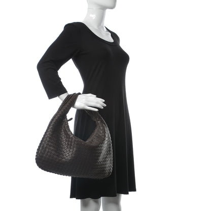 Bottega Veneta Nappa Intrecciato Medium Veneta Hobo Ebano 2 of 10