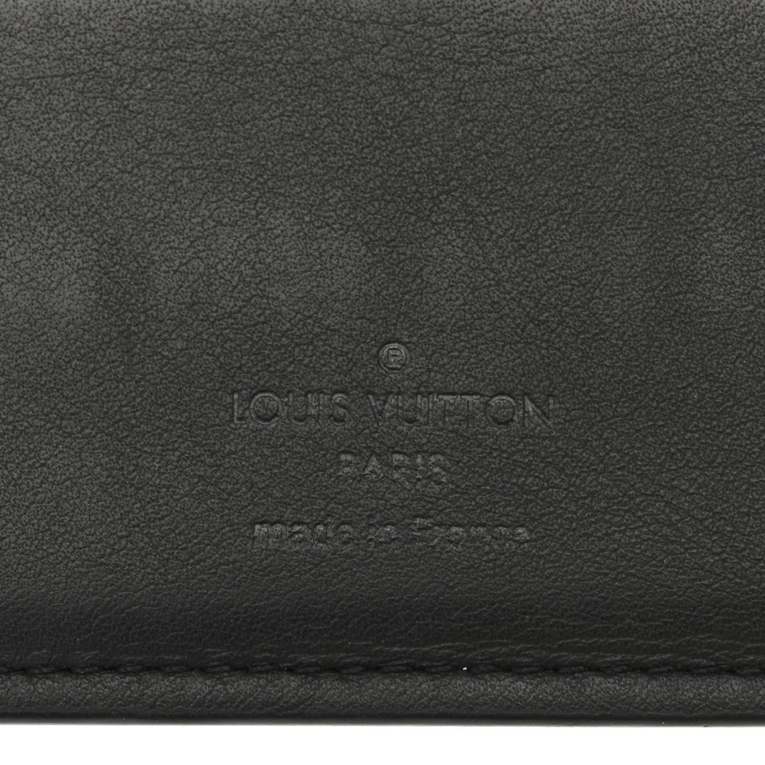 Louis Vuitton Calfskin Monogram Shadow Multiple Wallet Black 6 of 11