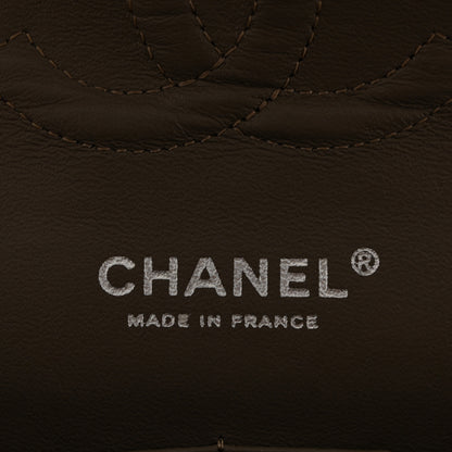 Chanel Caviar Quilted Medium Double Flap Taupe 6 of 10