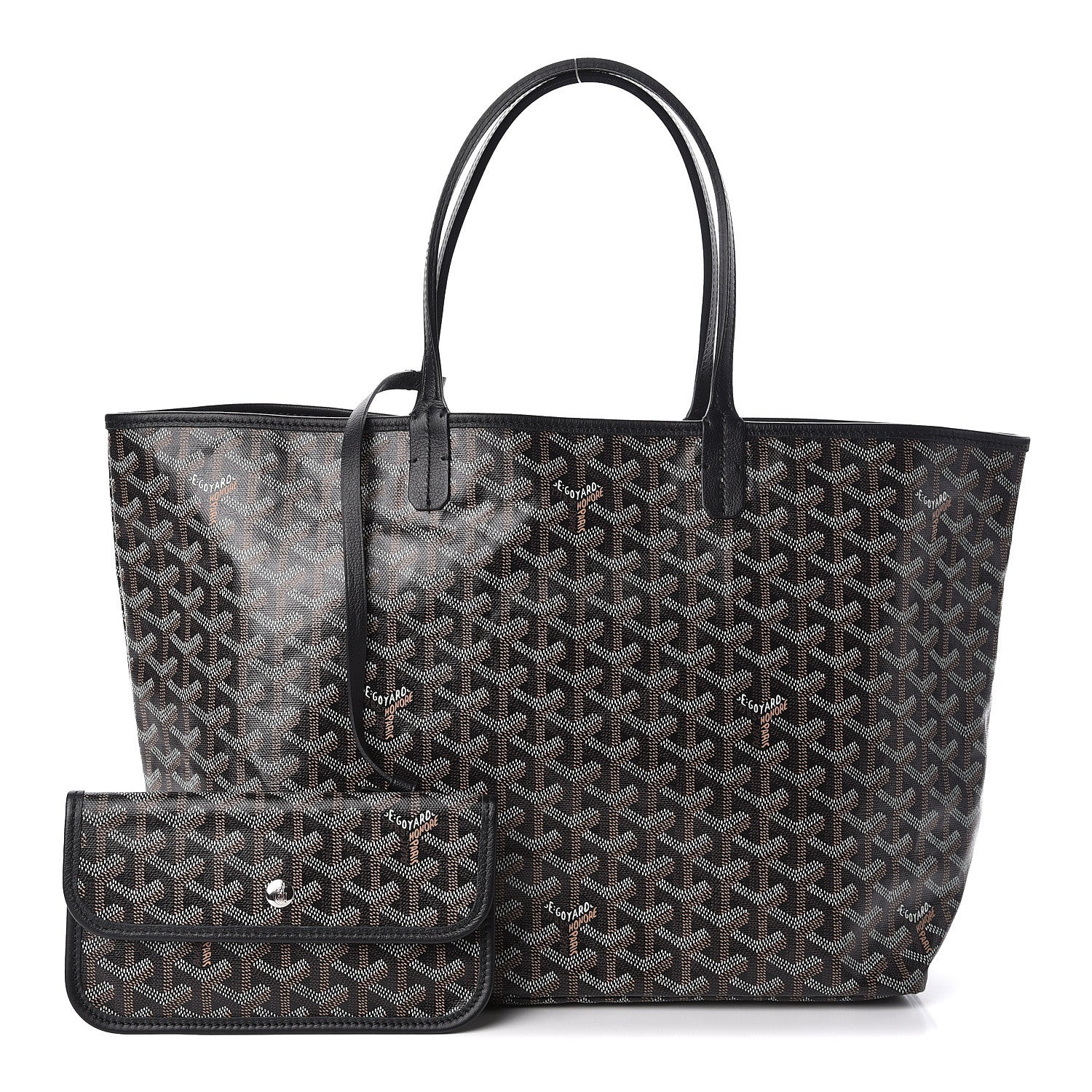 Goyard Goyardine Saint Louis PM Black 1 of 9