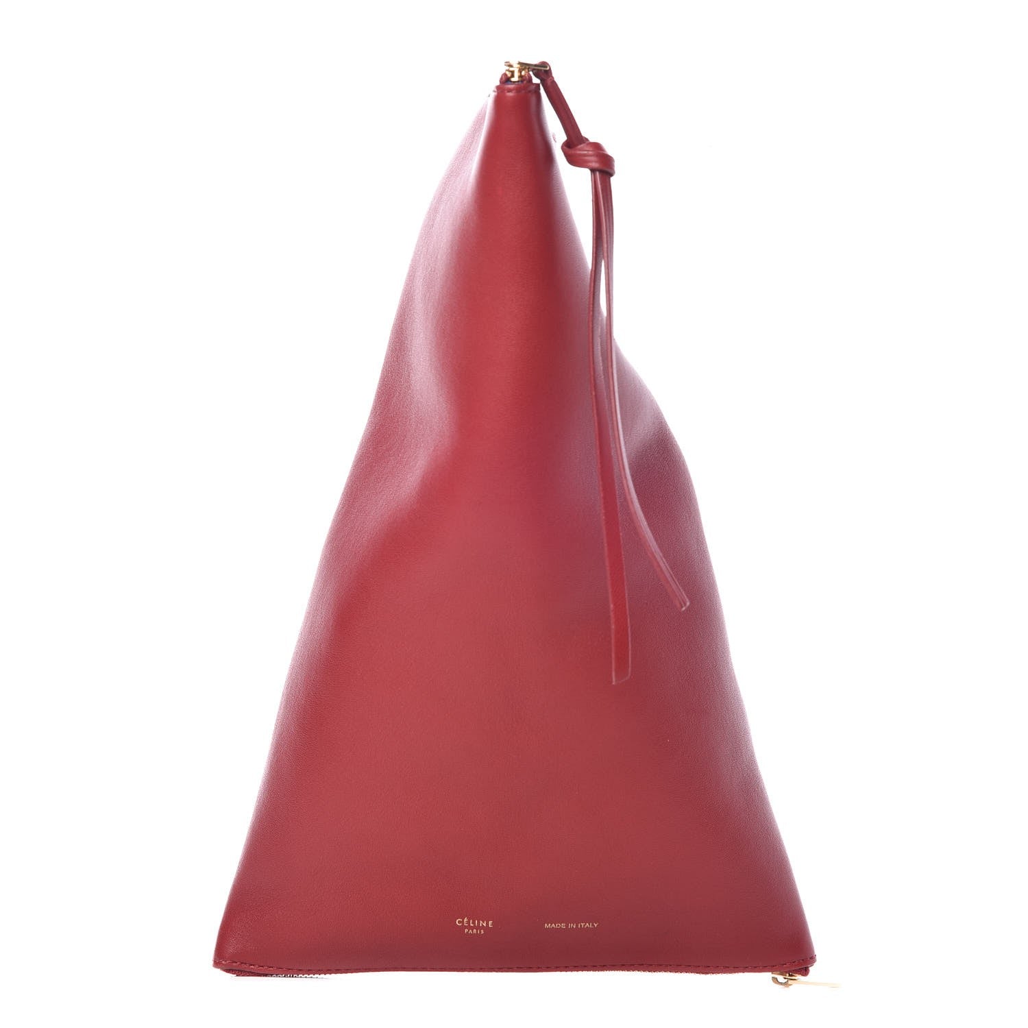 Celine Lambskin Berlingot Clutch Fuchsia 1 of 8