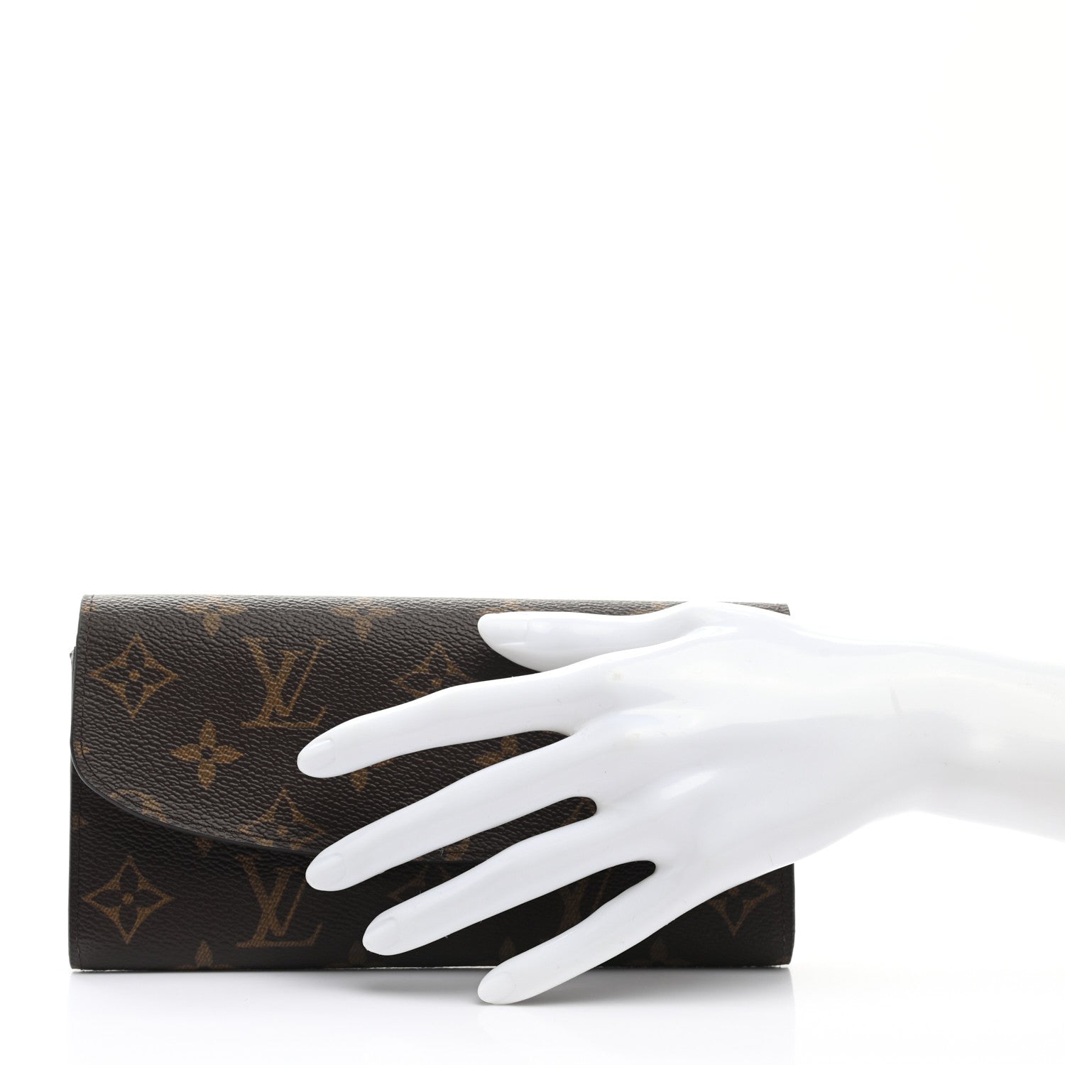 Louis Vuitton Monogram Emilie Wallet Rose Ballerine 2 of 8