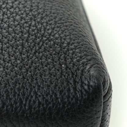 Versace Grained Calfskin Medusa Messenger Bag Black 14 of 16