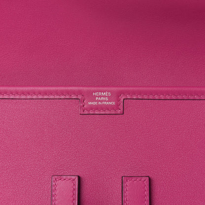 Hermes Swift Jige Elan 29 Clutch Rose Pourpre 7 of 10