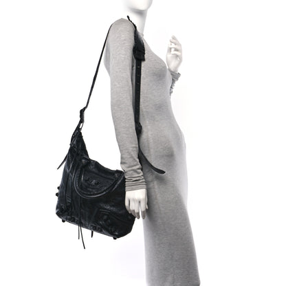 Balenciaga Agneau Arena Medium Le Cagole Tote Bag Black 2 of 12