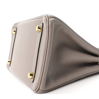 Hermes Taurillon Novillo Birkin 25 Gris Asphalte 10 of 11