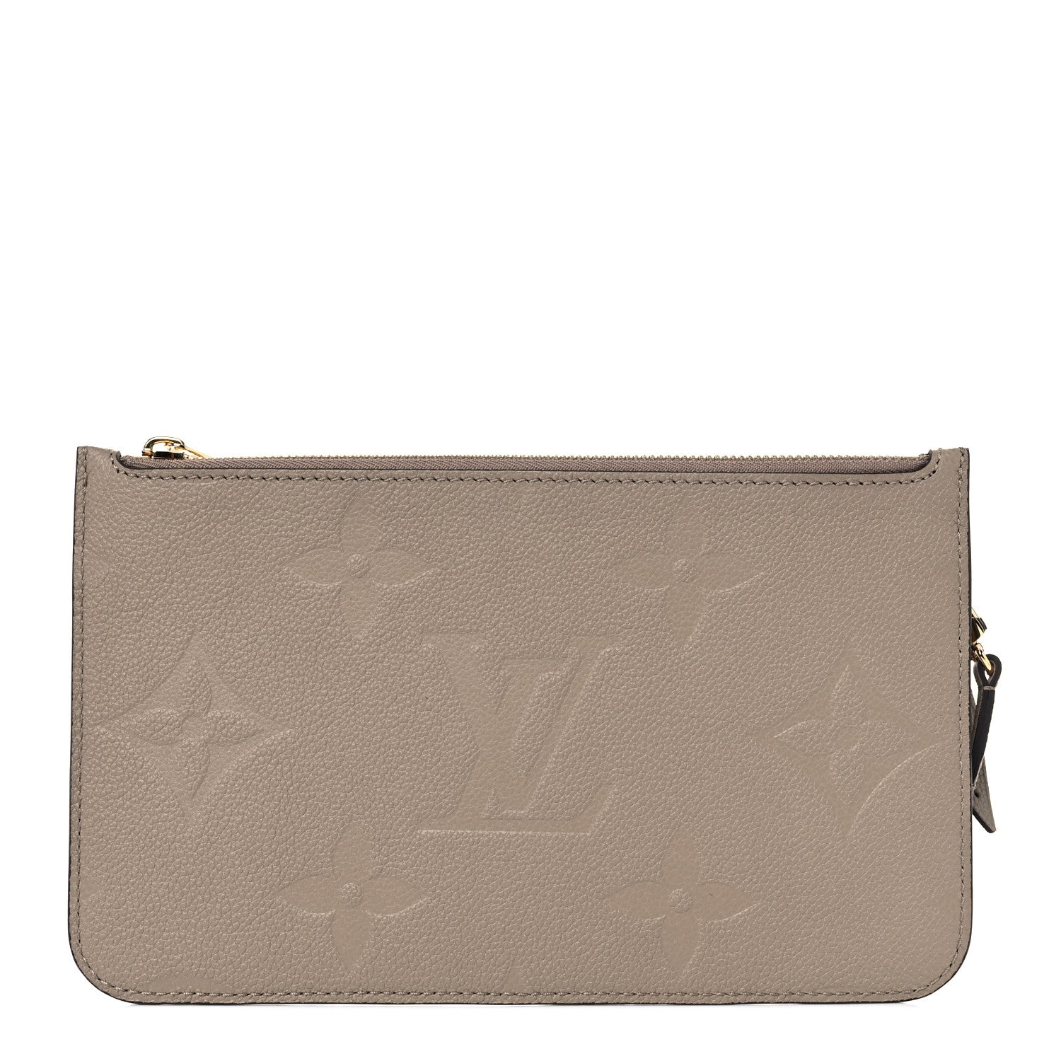 Louis Vuitton Empreinte Monogram Giant Neverfull MM Pochette Tourterelle 1 of 5