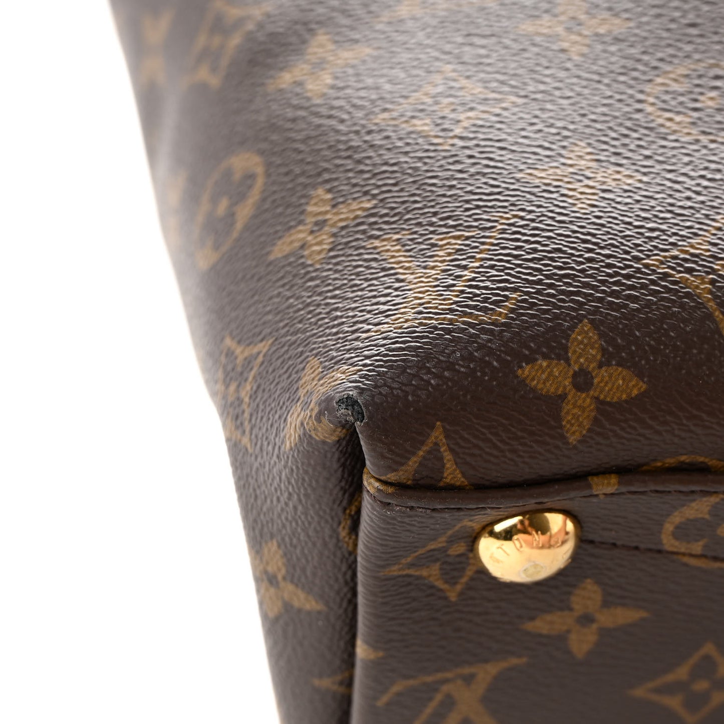 Monogram V Tote MM Black
