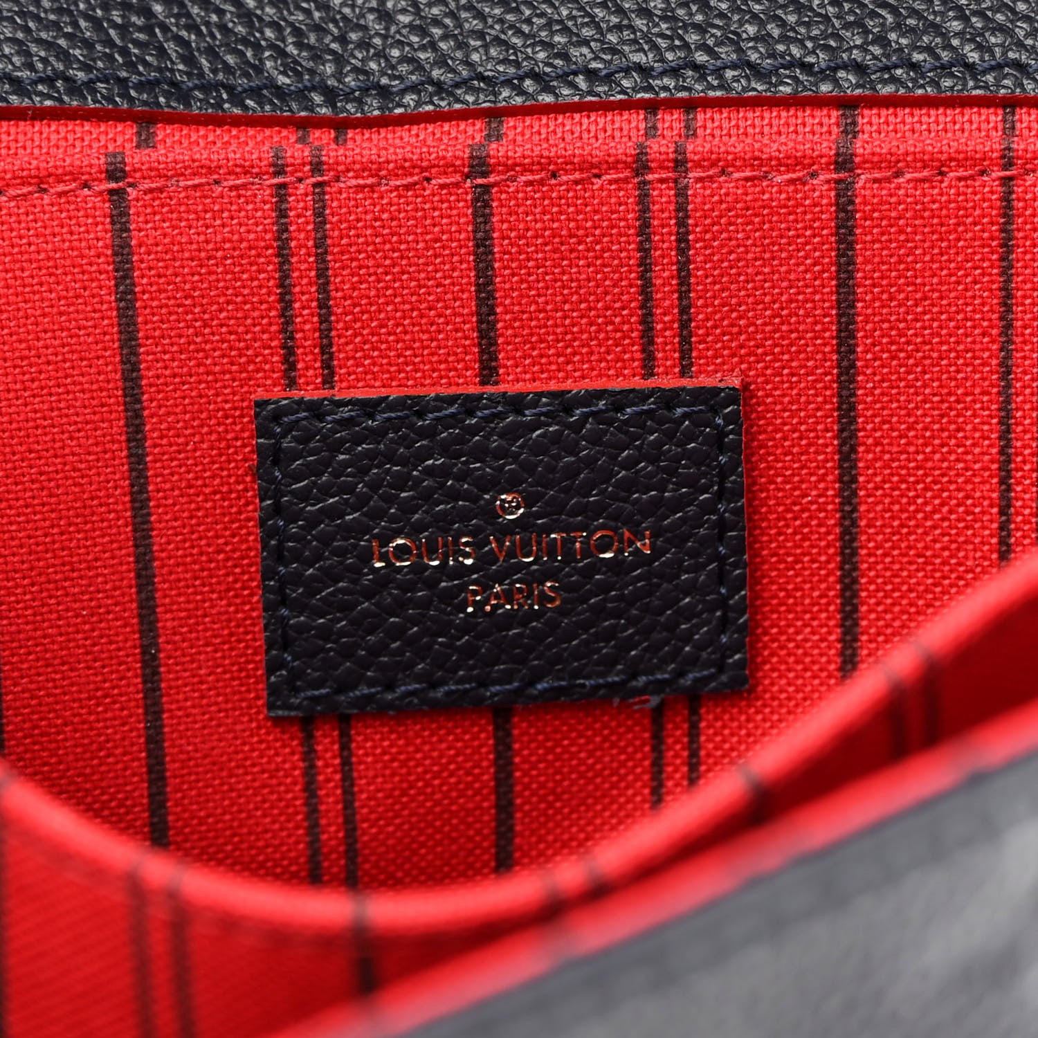 Louis Vuitton Empreinte Pochette Metis Marine Rouge 6 of 9