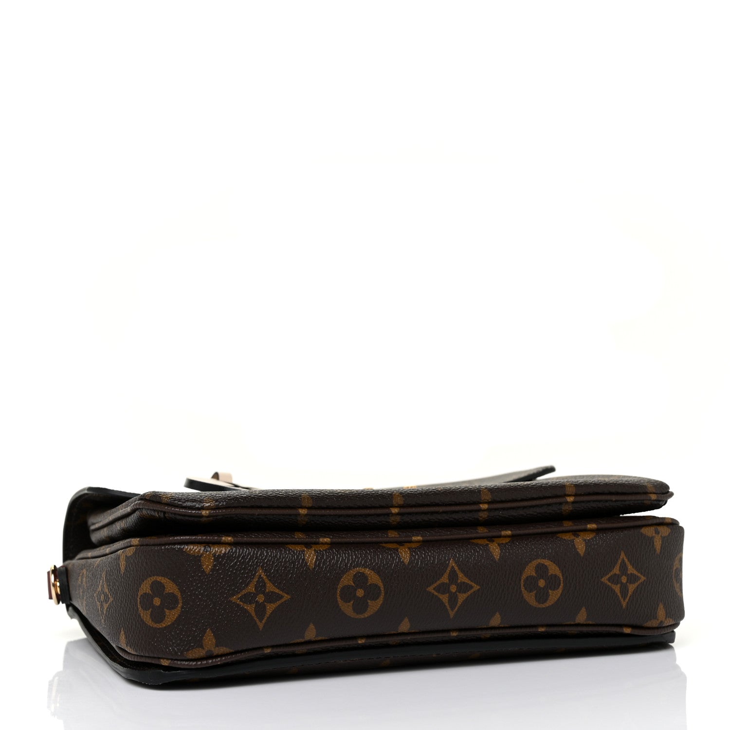 Louis Vuitton Monogram Braided Pochette Metis Safran 4 of 9