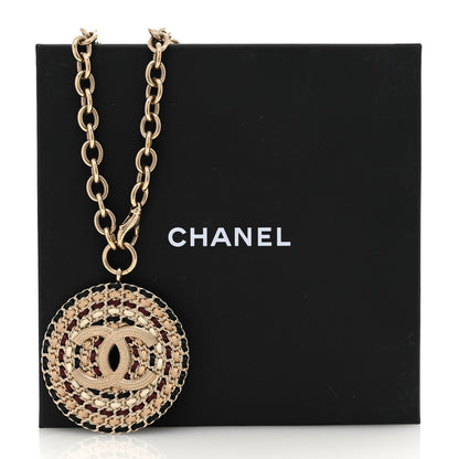 Chanel Lambskin Chain CC Necklace Gold 5 of 5