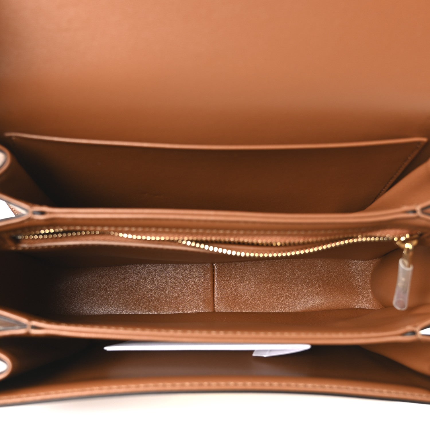 Celine Natural Calfskin Medium Triomphe Tan 5 of 10