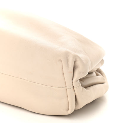 Bottega Veneta Smooth Butter Calf The Pouch Oversized Clutch Mist 8 of 8