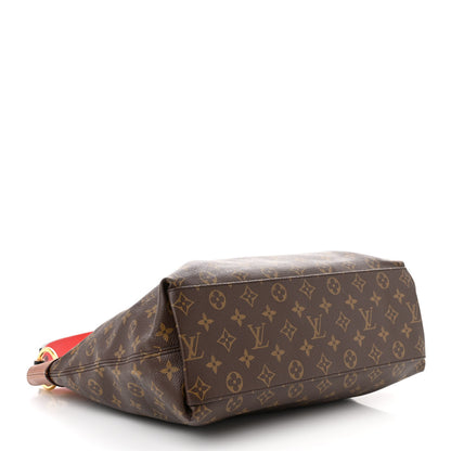Louis Vuitton Monogram Tuileries Hobo Caramel 4 of 11