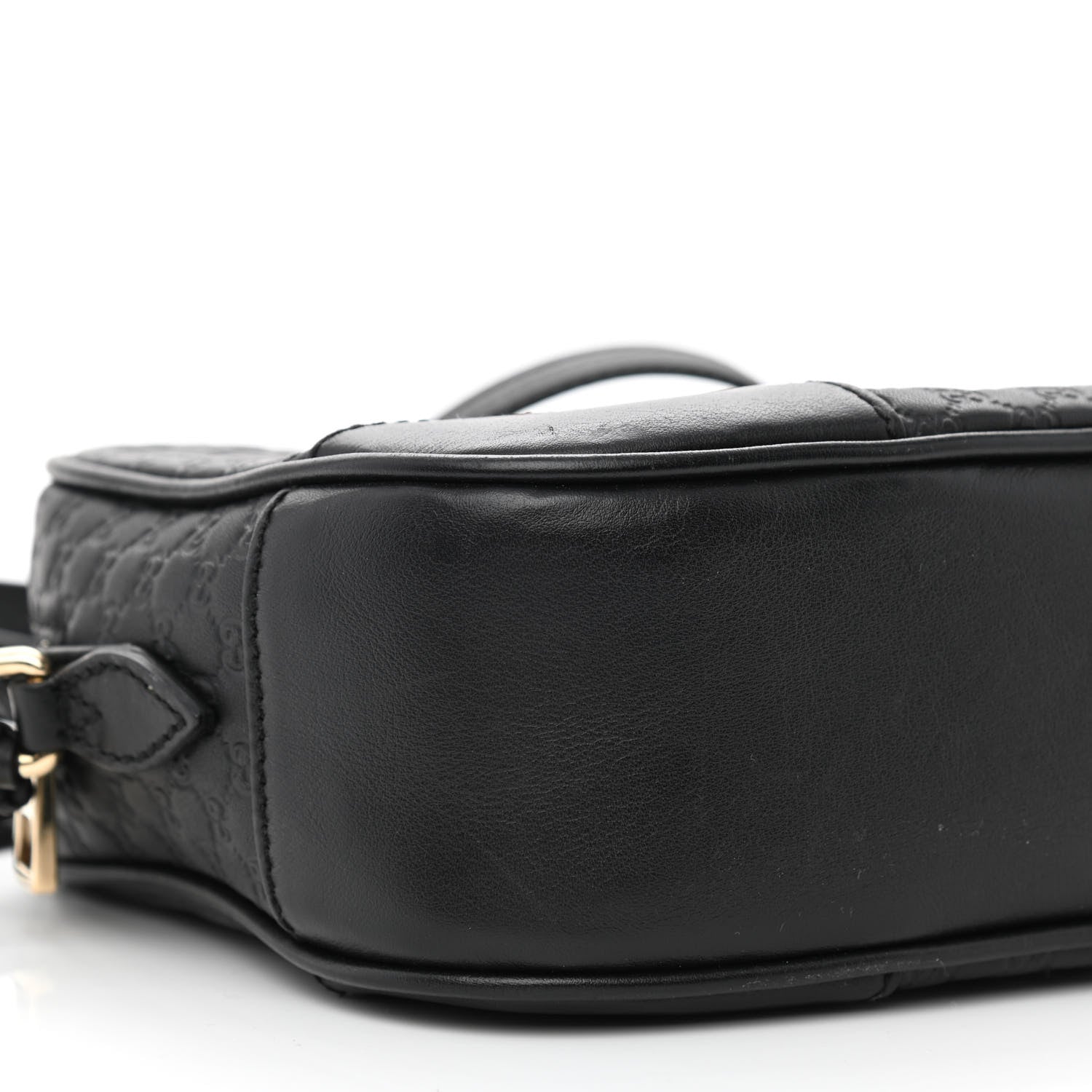 Gucci Microguccissima Mini Bree Messenger Bag Black 9 of 10